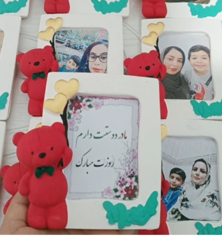 گیفت دندونی نوزاد قاب عکس هدیه مهد کودک هدیه مدارس تولد هدیه دانش آموز روز مادر جشن اسم